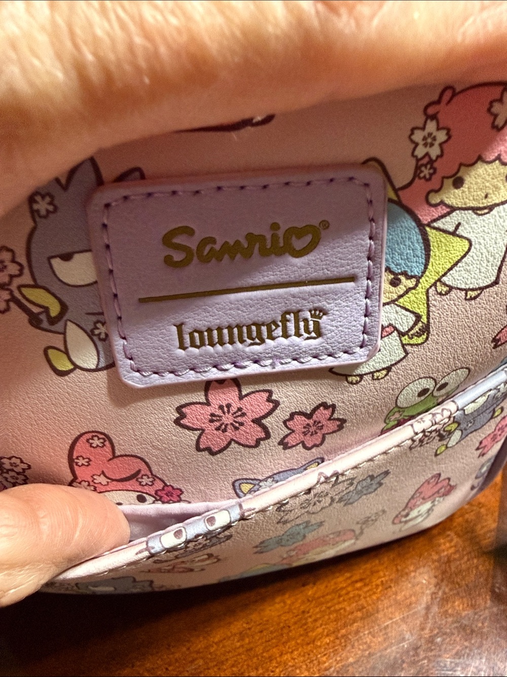 Loungefly Sanrio Cherry Blossom Crossbody Bag - Picture 5 of 5